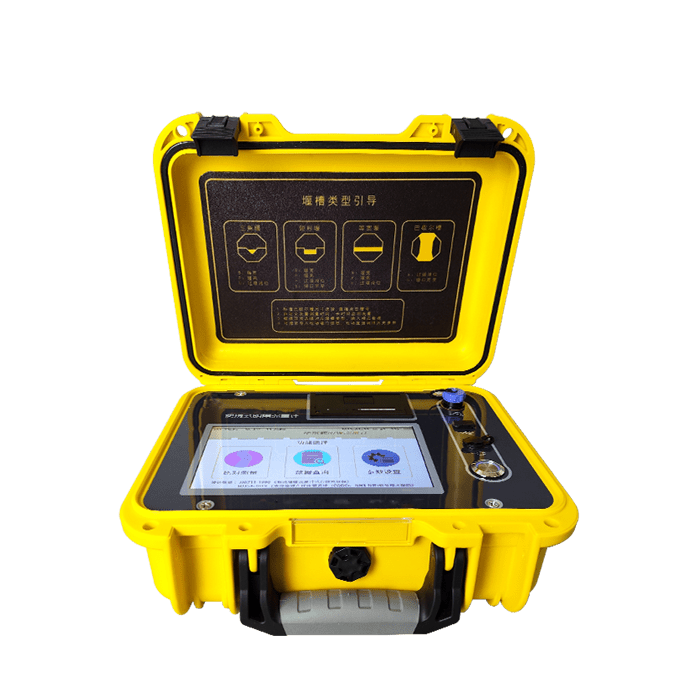 Portable open channel flow meter